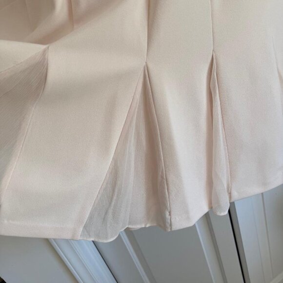 Scuba Crepe Crew Neck Sleeveless Dress - Picture 3 of 5